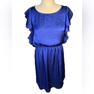 NY Collection Royal Blue Dress Size L